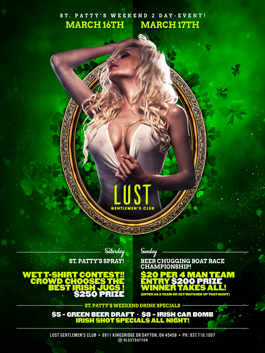 St. Patty's Weekend 2 Day - Event!